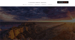 Desktop Screenshot of canyoncresttravel.com
